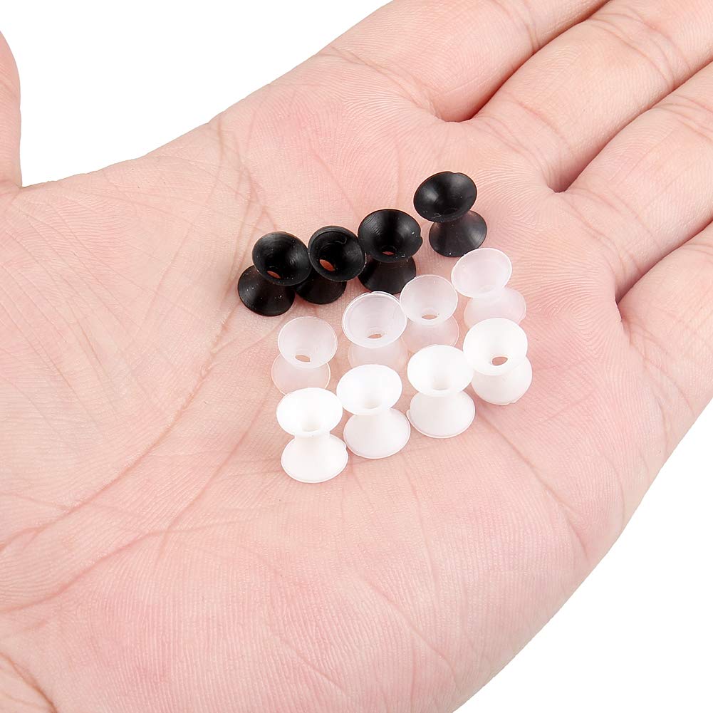 Cisyozi 6 Pairs Ultra Thin Silicone Ear Skin Flexible Flesh Tunnel Expander Stretching Gauge Earlets Plug Gauges Kit Earlets Retainer Same Sizes 6G-20mm 3 Colors