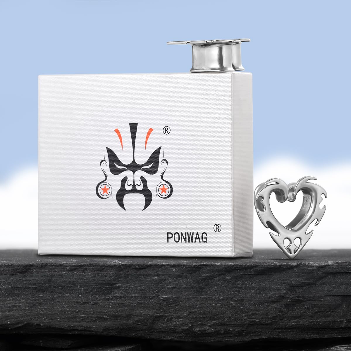 2PCS Ear Gauge Brass Double Flared Plug Gauge For Ear Face Mask Cool Ear Tunnels Punk Unique Ear Stretcher Expander Women Men Body Piercing Jewelry