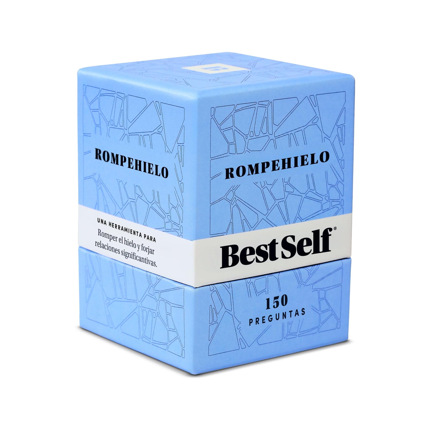 BestSelf Icebreaker Deeper Talk Deck - Conversation Starter Card Pack to Deepen Friendships with 150 Prompts to Create Real Conversations for Friends, Coworkers, Family, Dates