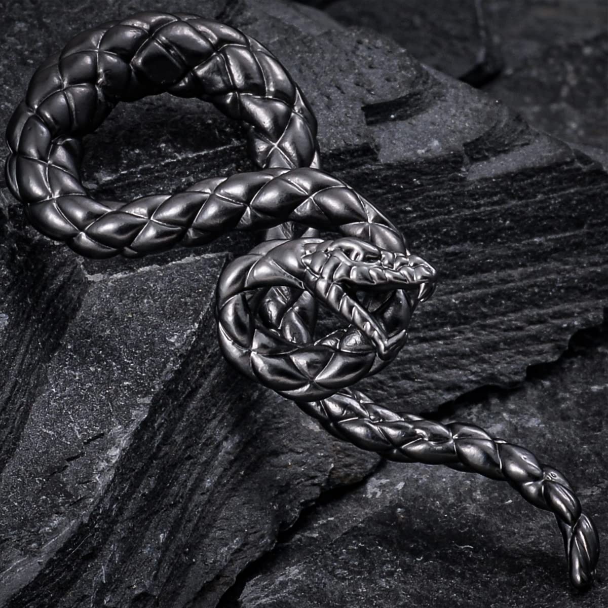 2PCS 2G Ear Sprial Tapers Plug Gauges Brass Ear Stretcher Hangers 6mm Gothic Ear Tunnels Expander Piercing Jewelry