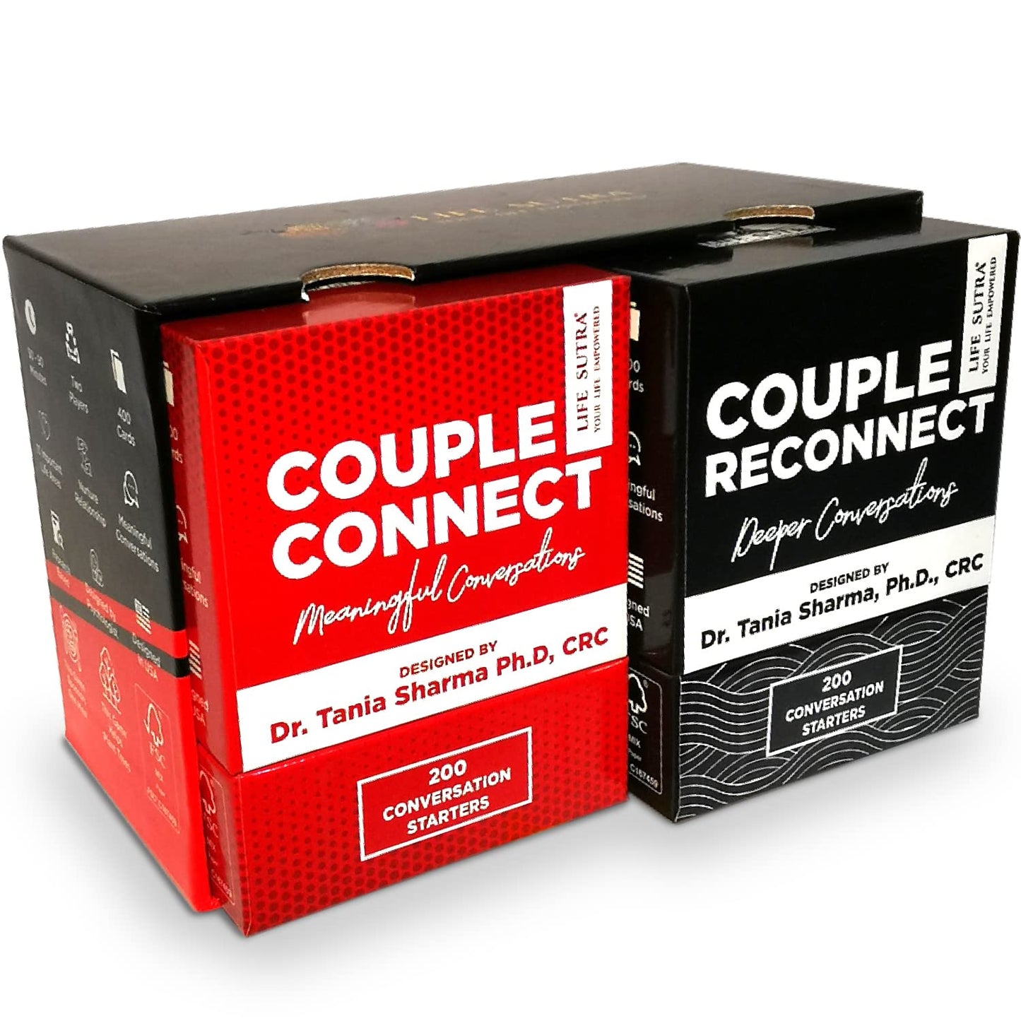 Couples Games for Married Couples - Fun Stay-at-Home Date Night, Romantic Gift for Anniversaries, Birthdays, Wife, Husband - Age 30+, 2 Players (Newlyweds - 400 Cards)