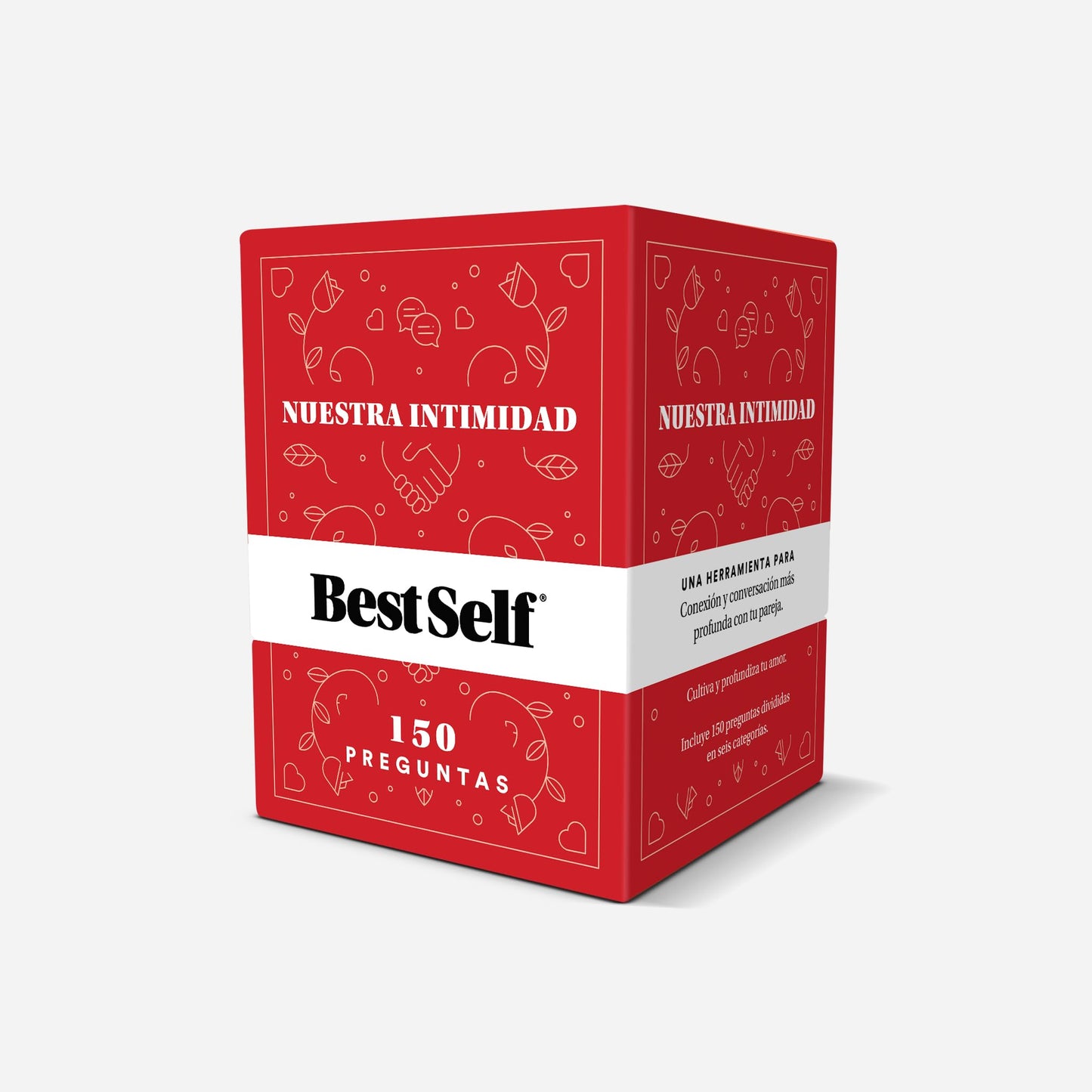 BestSelf Intimacy Deck Expansion Pack, 50 Conversation Starters, Meaningful Couples Game. Perfect Valentine Day Card Games for Couples, Couples Card Games