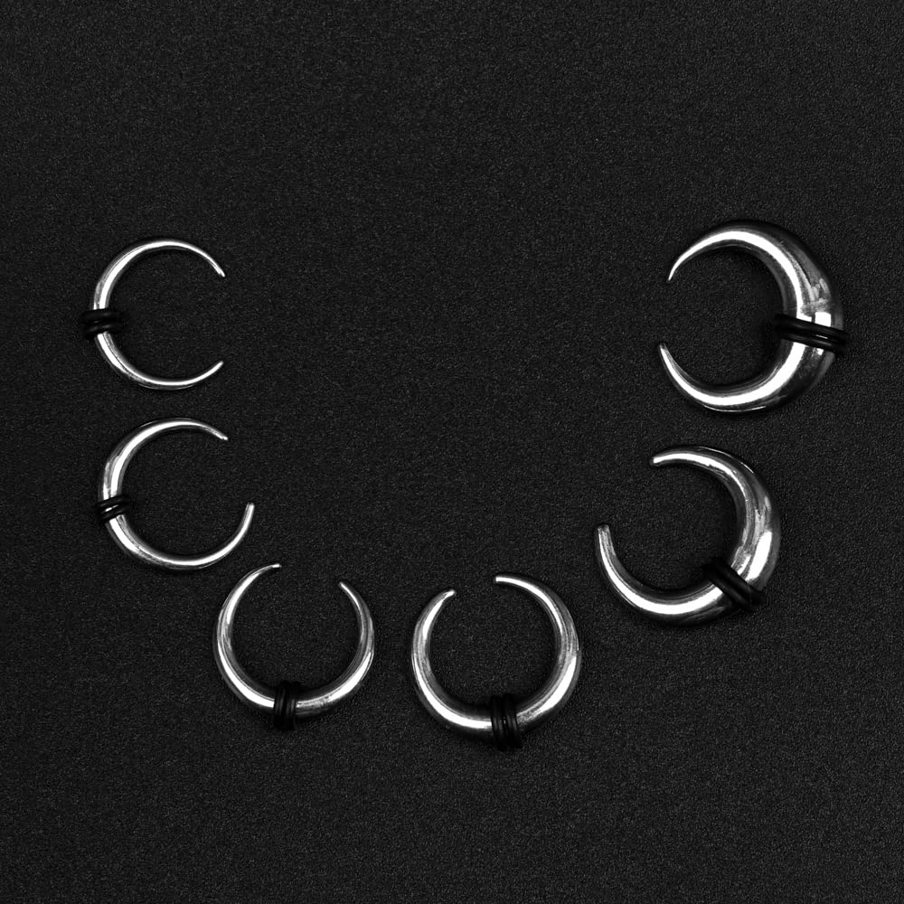 Ear Gauges Stretching Kit 14G-00G Acrylic Sprial Tapers Plugs Expander Sets Heart Tunnels Piering Jewelry Horeseshoes Taper For Ears