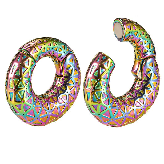 0g(8mm) Stainless Steel Ear Hanger Weight for Stretching Ear Lobe Women Men Dangle Plugs Tunnels Body Piercing Jewelry Kit