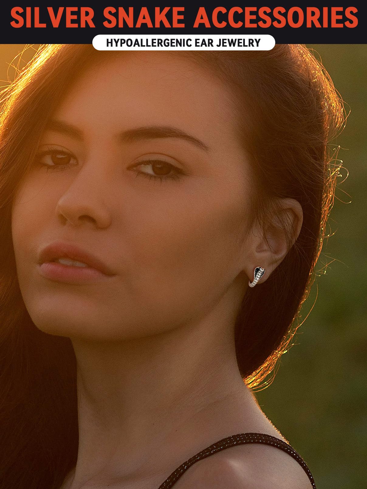 FaithHeart Dragon/Dinosaur/Snake Hoop Earrings for Men, Sturdy Stainless Steel Punk Biker Animals Hypoallergenic Jewelry, Gift Box