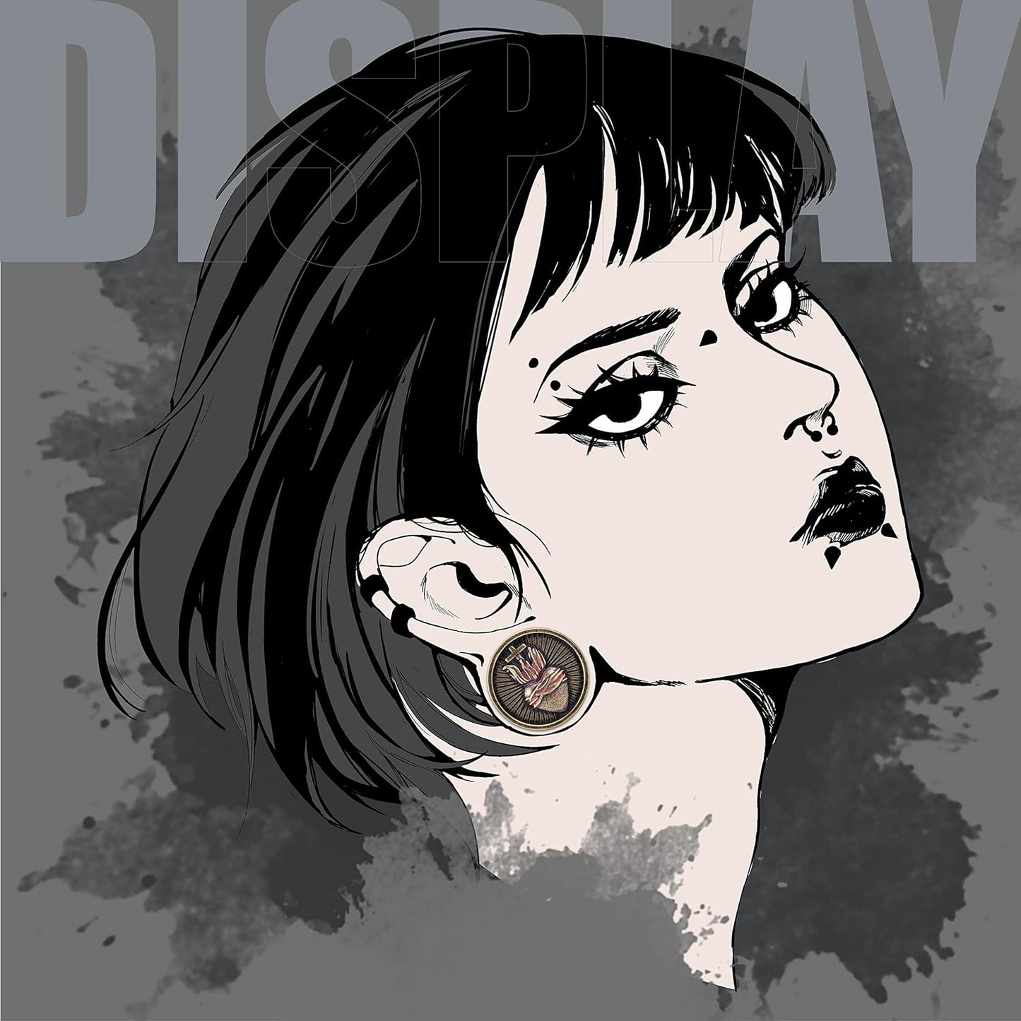 1 Pair Stainless Steel Screw Ear Gauges Flesh Tunnels Plugs Punk Cross Stretcher Piercing For Men Women Gauge 8mm-25mm