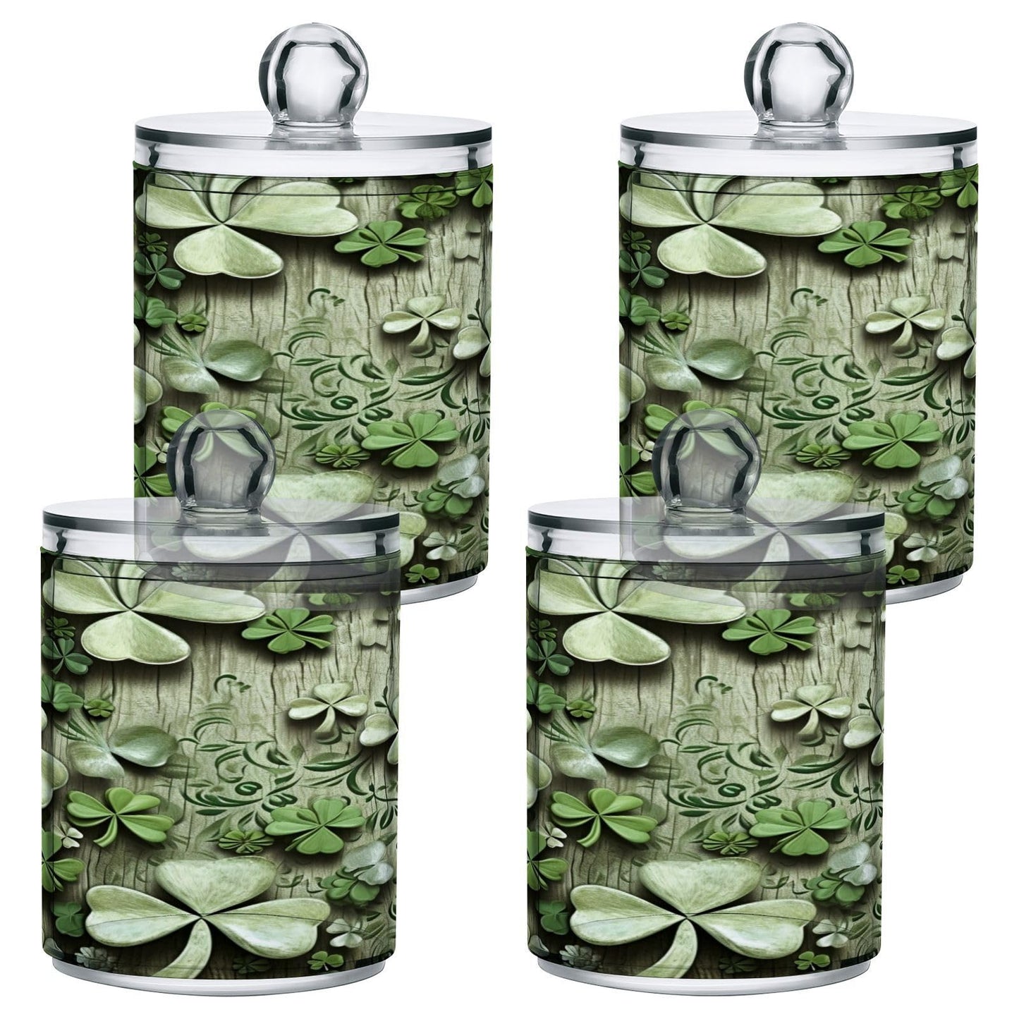 Halloween Skull 2PC Airtight Transparent Plastic Storage Jar, Food Storage Container Glass, Can Store Candy, Salt, Coffee Beans, With lid, Easy To Use