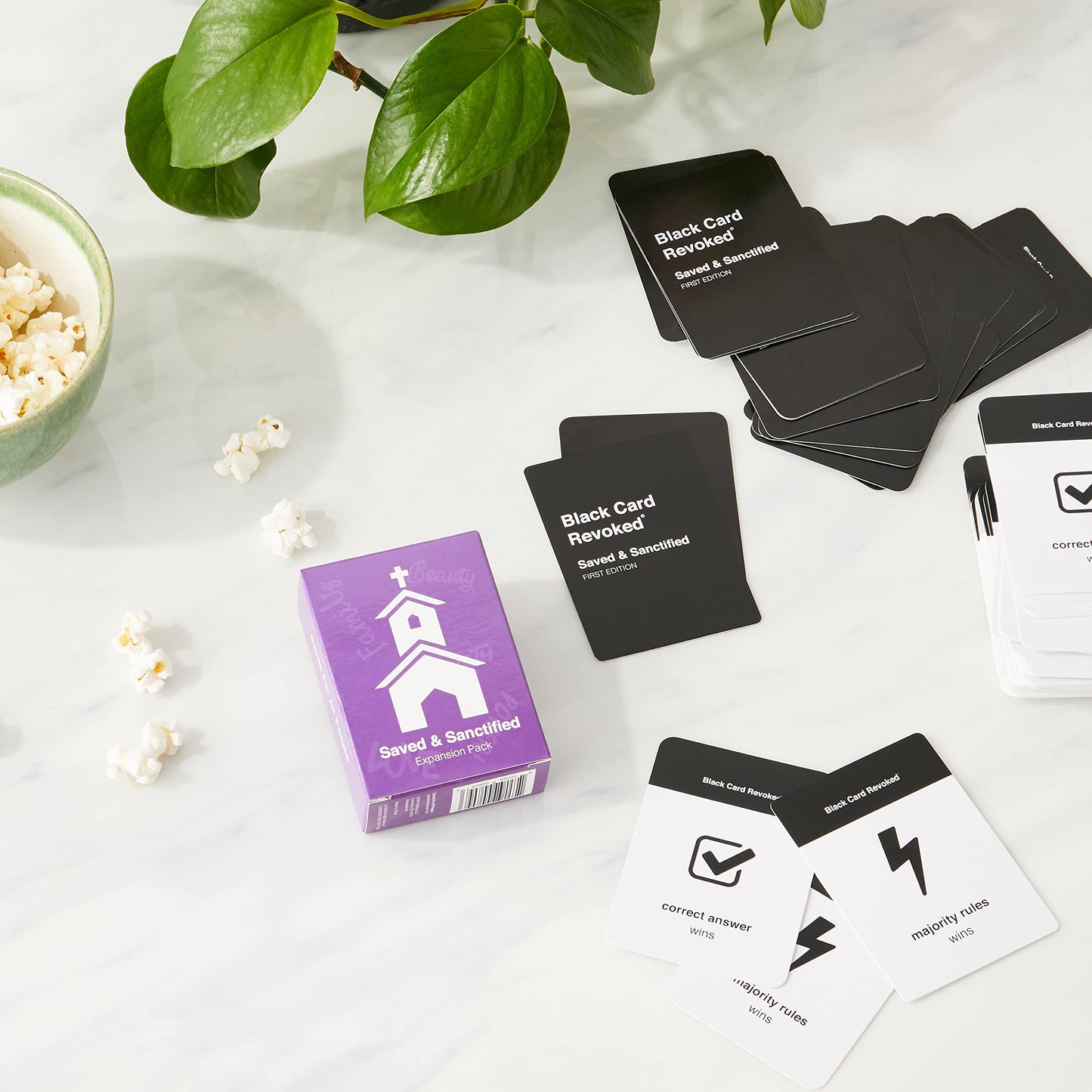 Saved & Sanctified Expansion Pack | Celebrate The Unique Experience of The Black Church with This Card Game | Fun for The Entire Family | Enjoy at Your Next Event