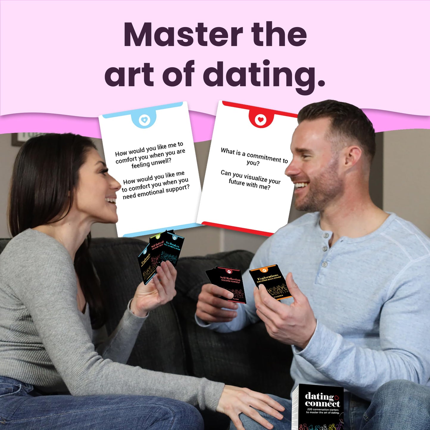 Couples Games for Married Couples - Fun Stay-at-Home Date Night, Romantic Gift for Anniversaries, Birthdays, Wife, Husband - Age 30+, 2 Players (Newlyweds - 400 Cards)