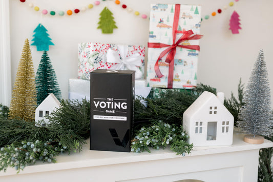 The Voting Game + After Dark Expansion Set - The Hilarious Adult Party Game About Finding Out Who Your Friends are - Perfect for College Students, Fun Parties & Board Games Night with Your Group