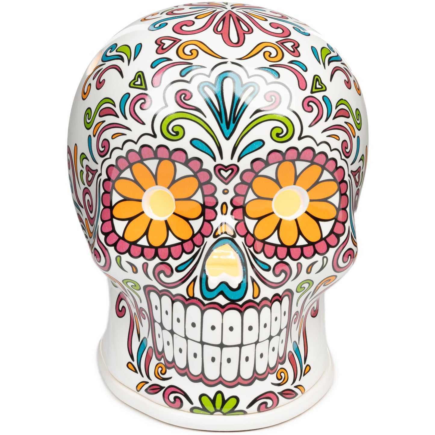 Scentsationals Day of The Dead Collection - Scented Wax Cube Warmer - Wax Fragrance Melter - Skull Wickless Electronic Home Air Freshener Gift (Dia de Los Muertos)