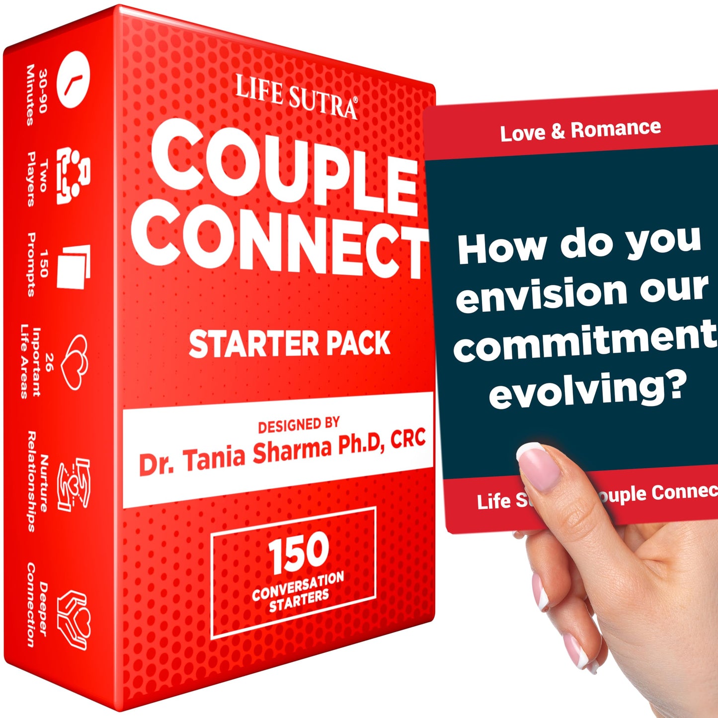 Couples Games for Married Couples - Fun Stay-at-Home Date Night, Romantic Gift for Anniversaries, Birthdays, Wife, Husband - Age 30+, 2 Players (Newlyweds - 400 Cards)