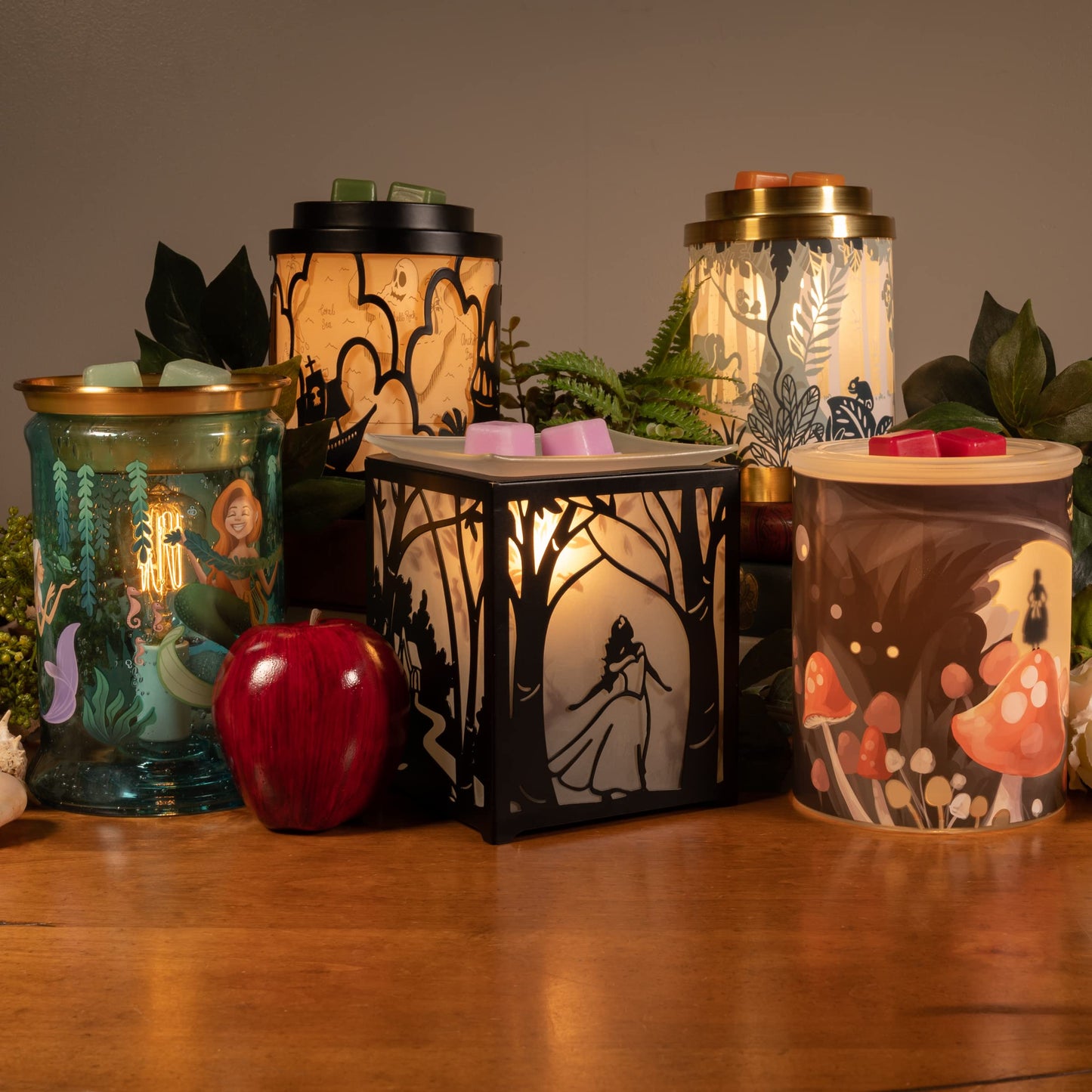 Scentsationals Fantasy Collection - Scented Wax Warmer - Fantasy Wax Cube Melter & Burner - Electric Winter Fragrance Home Air Freshener Gift (Never Grow Up)