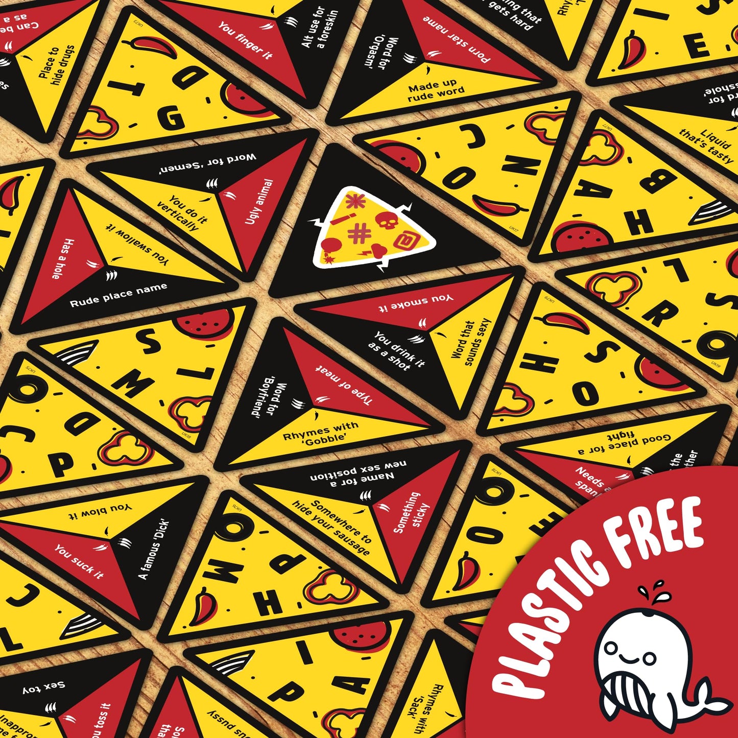 P for Pizza XXXXtra Hot | The Viral Game in a New Version | Travel Card Game, Perfect for Holidays, Camping and Birthdays