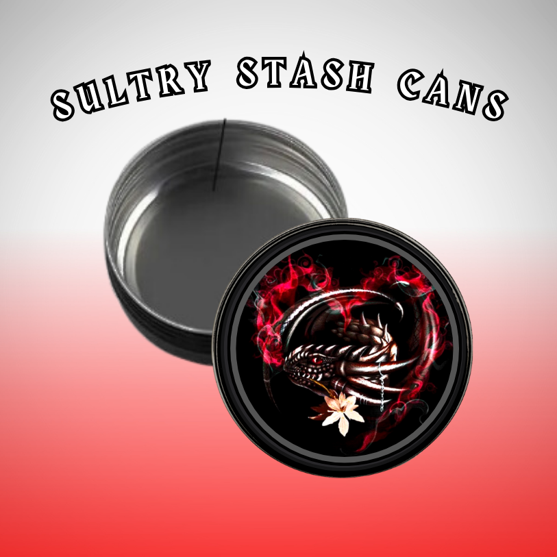 A CUT ABOVE THE REST Stash Tin - Round Storage Container