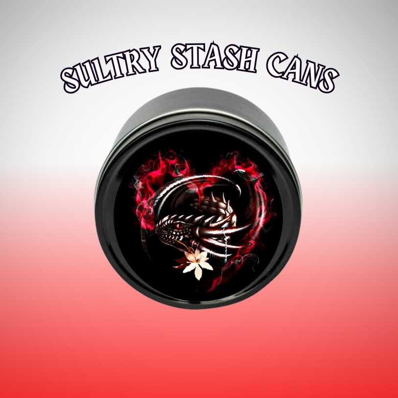 A CUT ABOVE THE REST Stash Tin - Round Storage Container