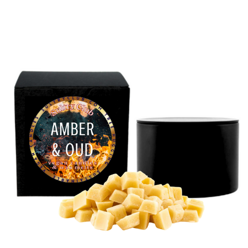 AMBER & OUD Vegan Candle