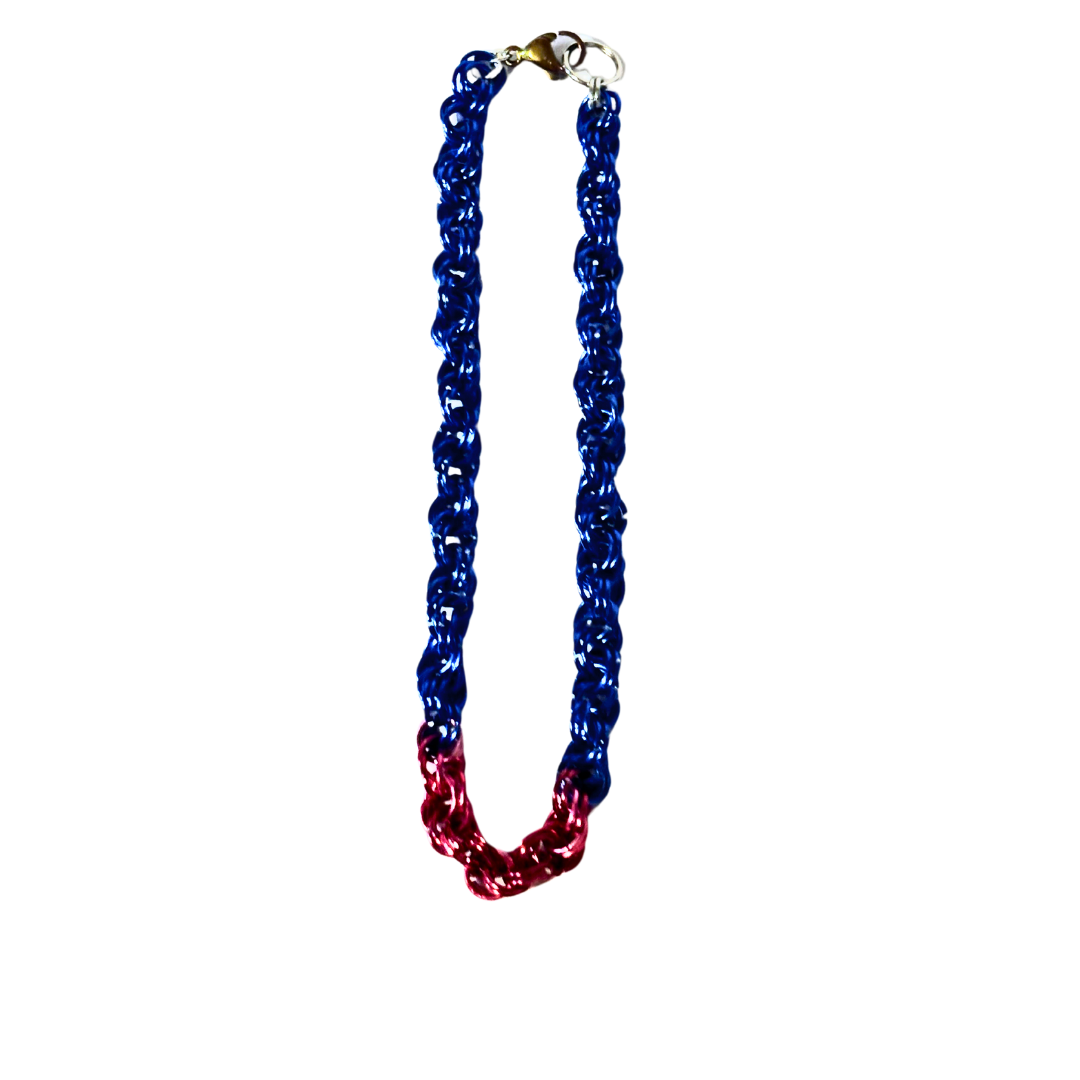 Americana Woven Byzantine Bracelet