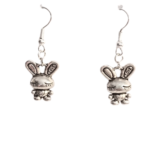 ANIME BUNNY CHARM EARRINGS