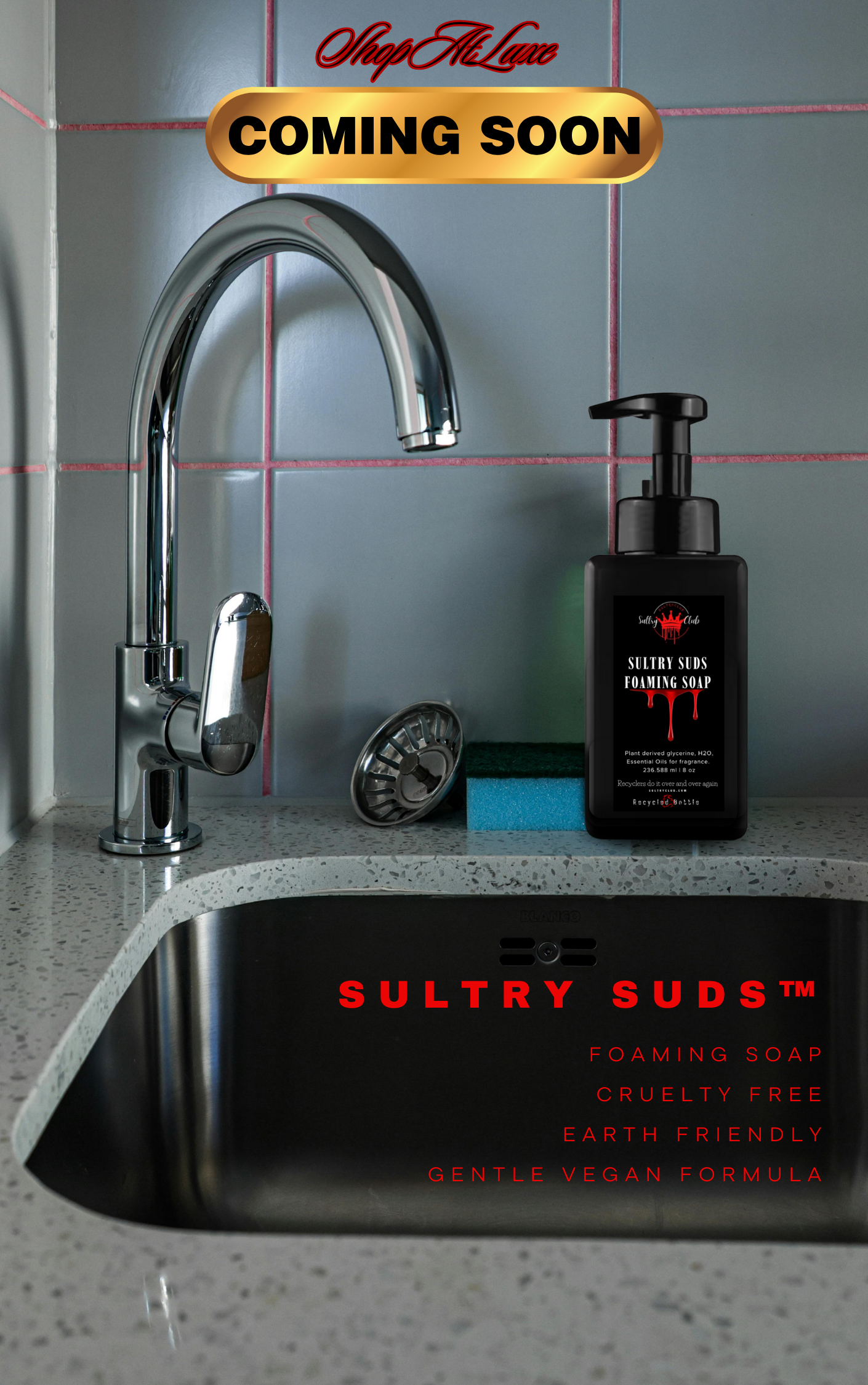 Sultry Suds™ Vegan Foaming Soap (Cinnamon Spice BBW type)