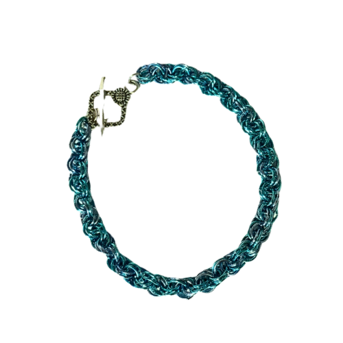 Handwoven Byzantine Bracelet