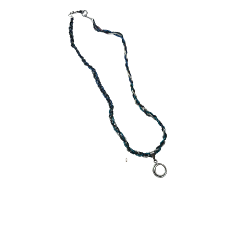 Multistrand Beaded Spiral Necklace