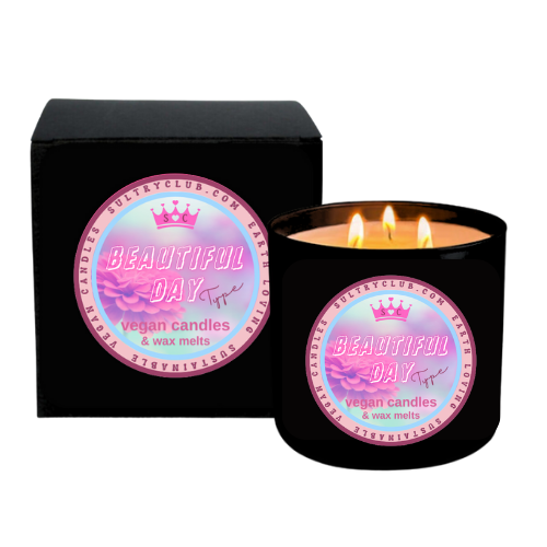 Beautiful Day! Type Vegan Candle