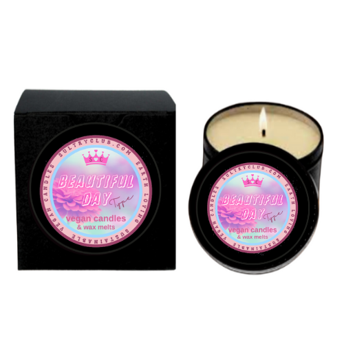 Beautiful Day! Type Vegan Candle