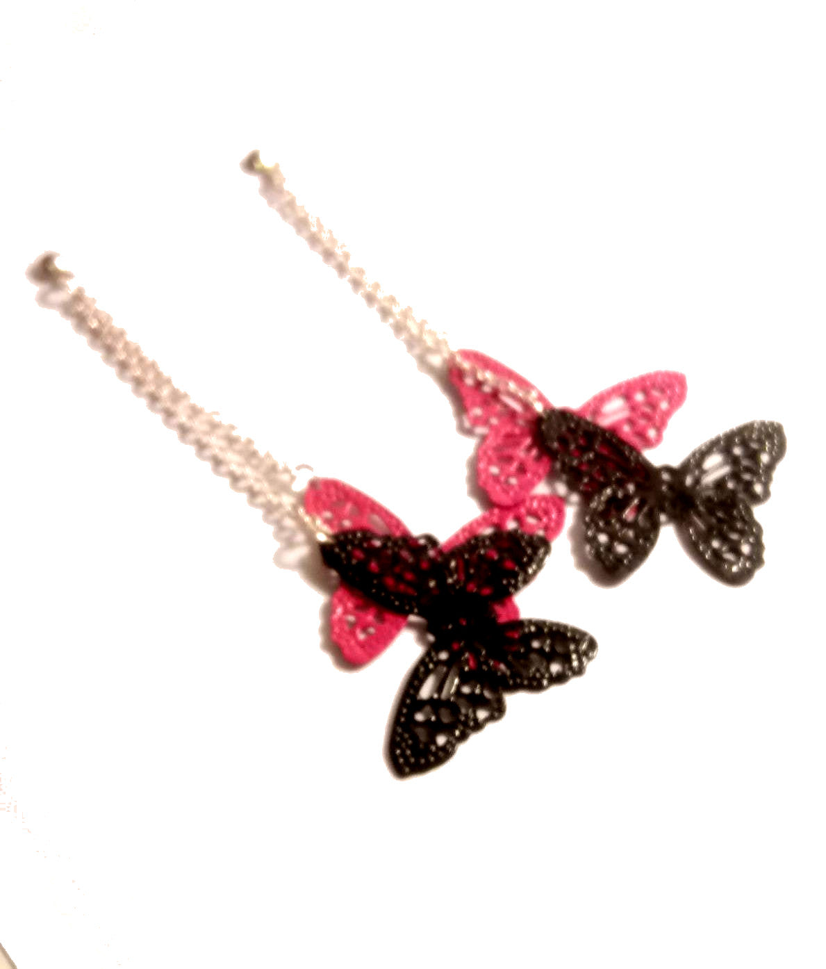 Butterflies N Chains Minimalist Earrings