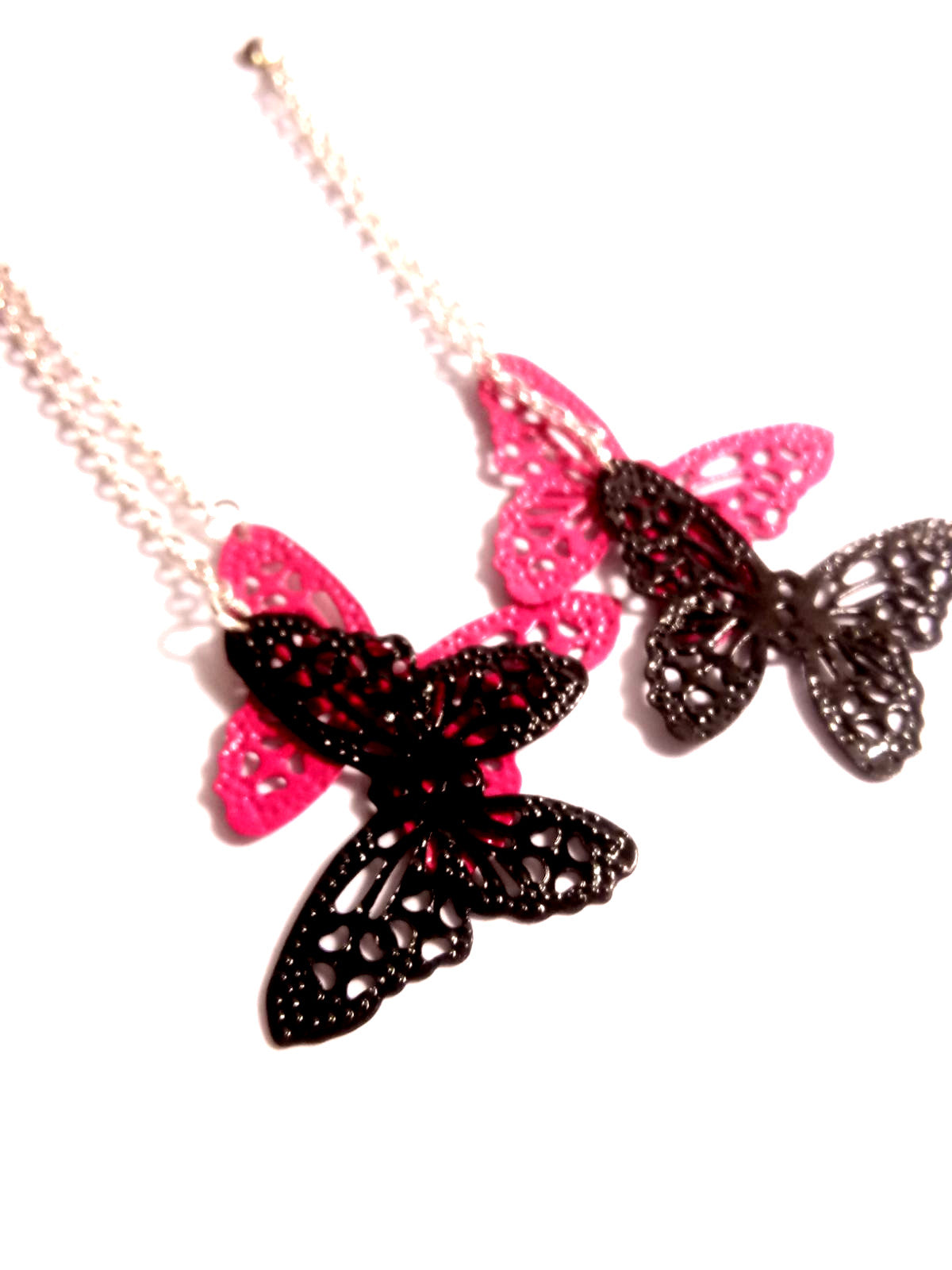 Butterflies N Chains Minimalist Earrings