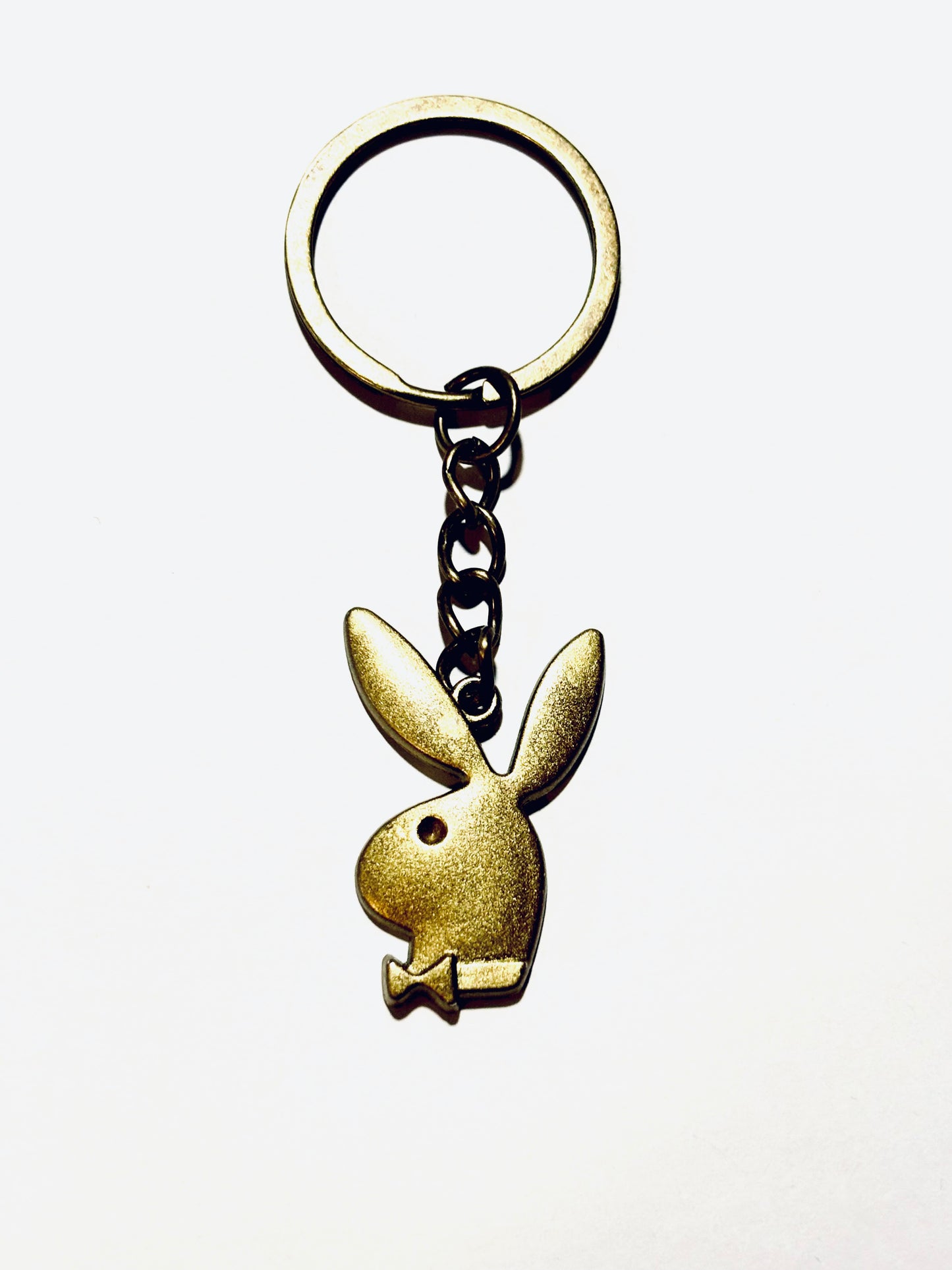 Playboy Bunny Charm Keychain