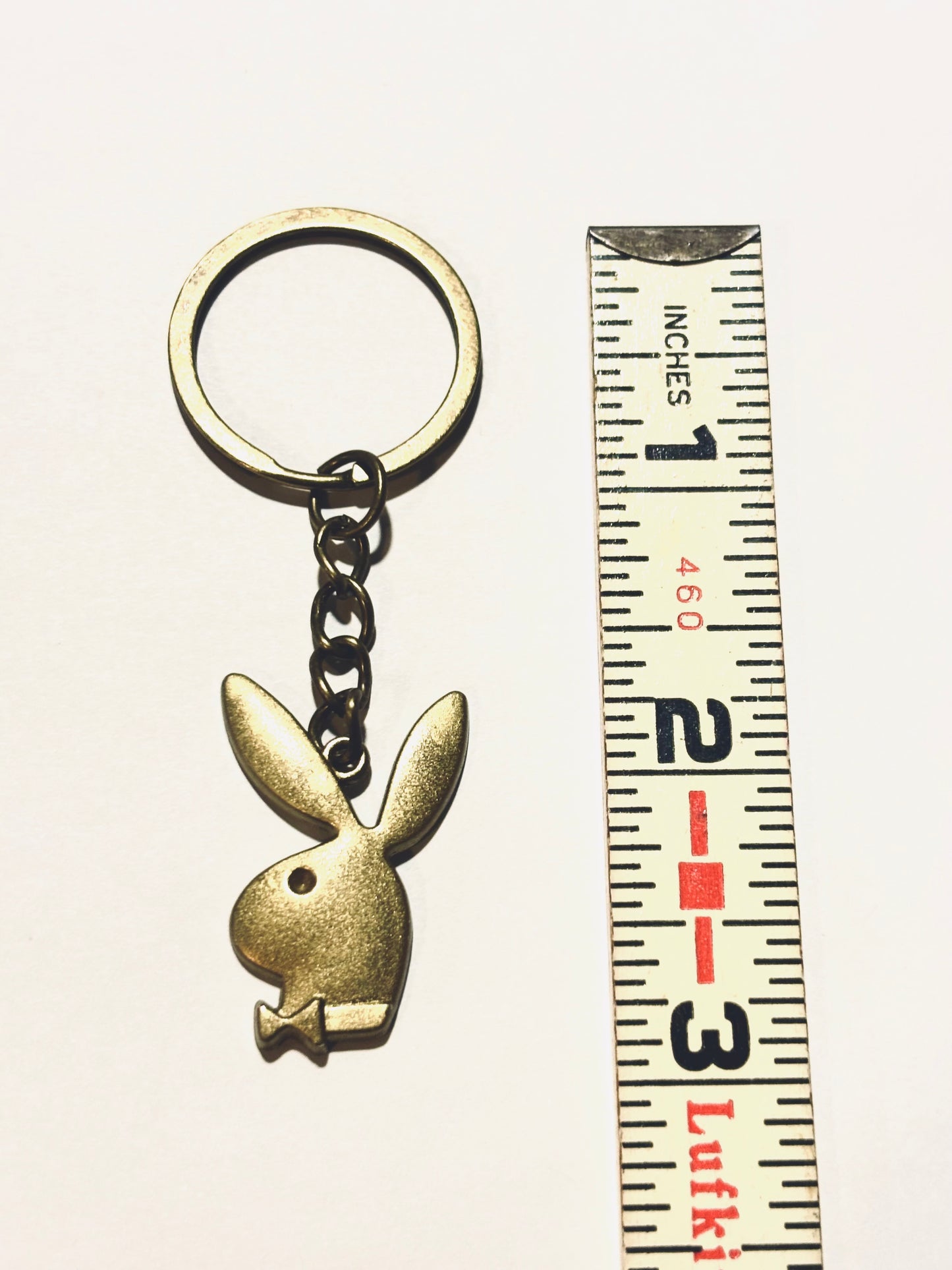 Playboy Bunny Charm Keychain