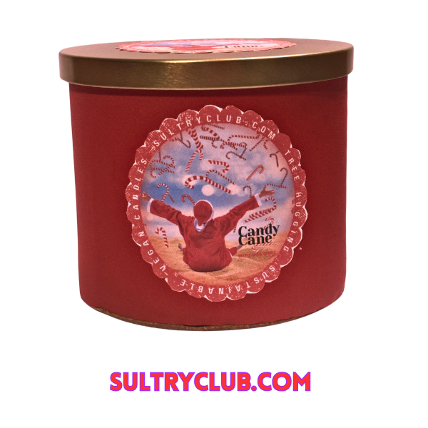 Candy Cane Vegan Candle And Wax Melts