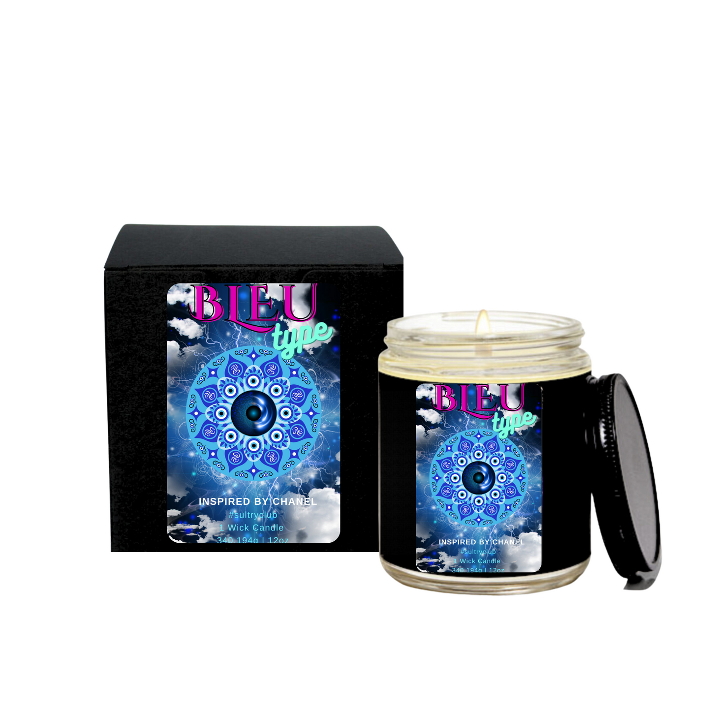 Chanel Bleu (Our Version Of) Candle