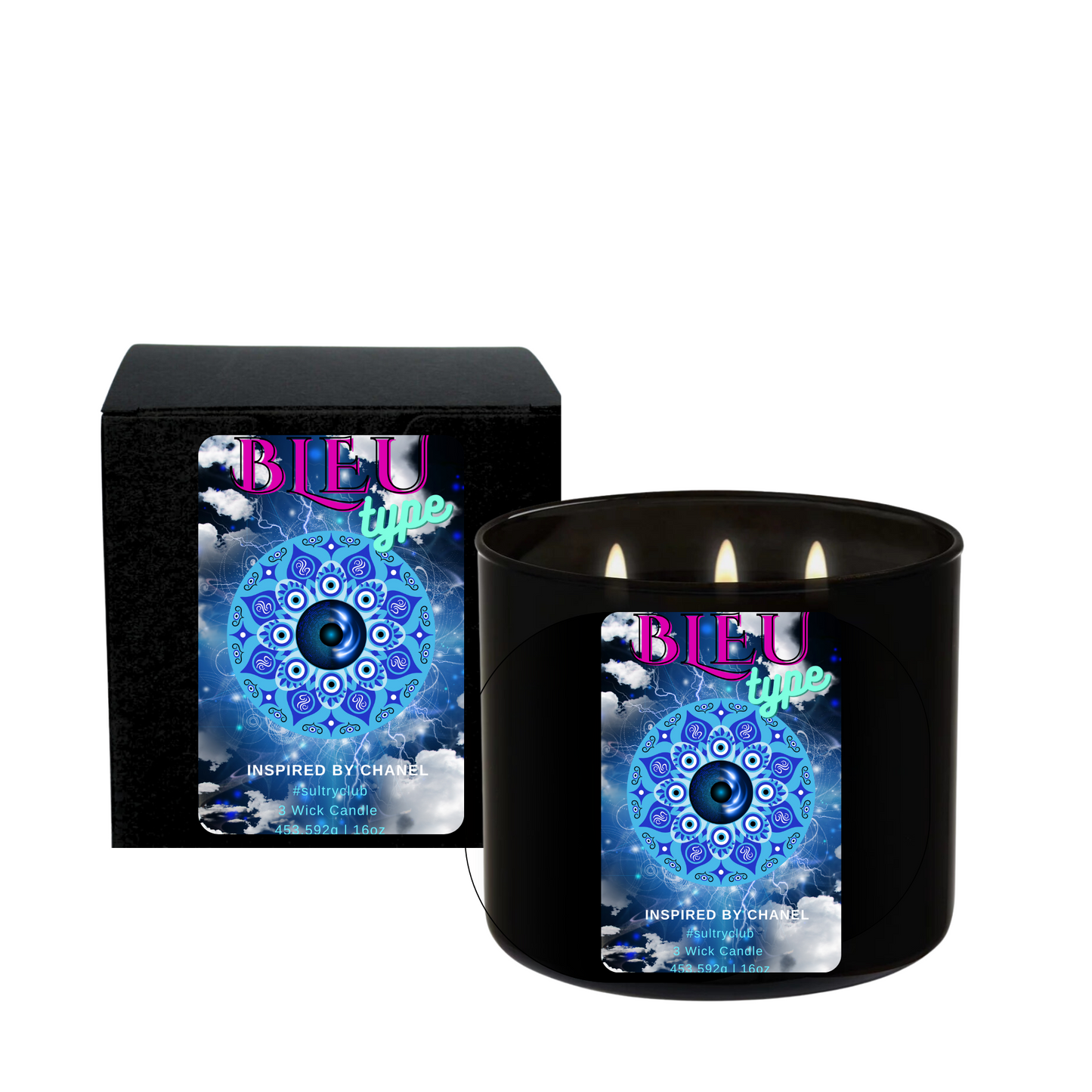 Chanel Bleu (Our Version Of) Candle