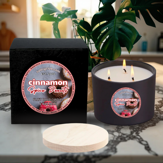 Mama's Cinnamon Donut Vegan Candle
