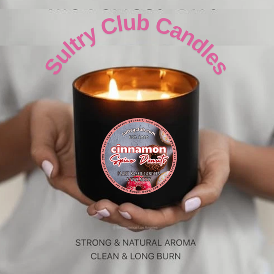 Mama's Cinnamon Donut Vegan Candle
