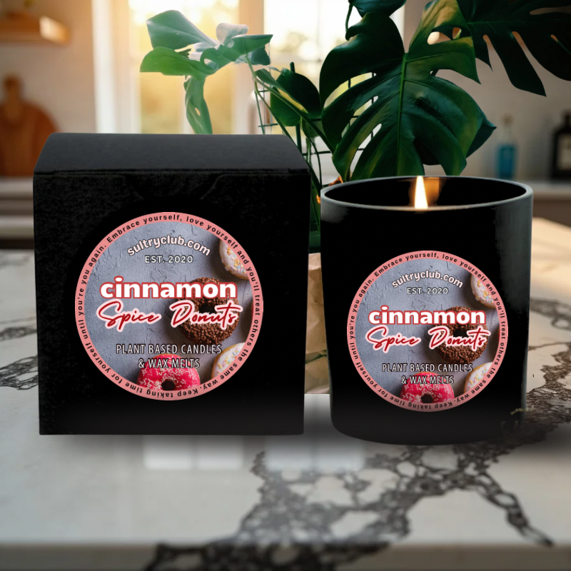 Mama's Cinnamon Donut Vegan Candle