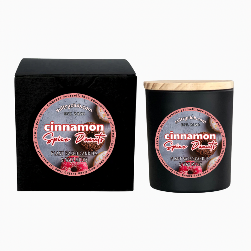 Mama's Cinnamon Donut Vegan Candle