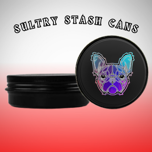 DOG LOVE Stash Tin - Round Storage Container