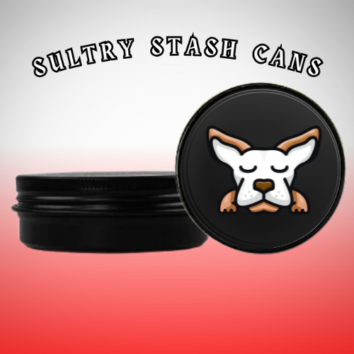 DOG LOVE Stash Tin - Round Storage Container