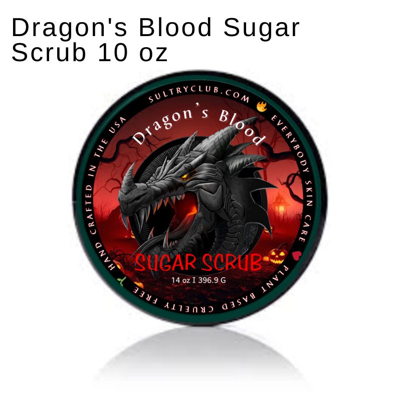 Dragon's Blood (Witches' Blood) Sugar Scrub by Sultry Club Spa™
