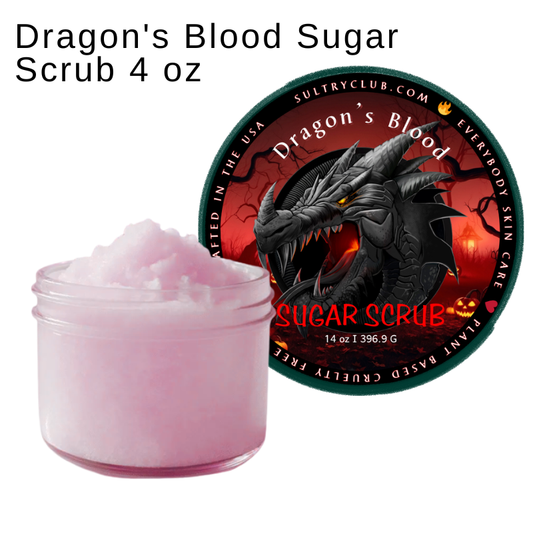 Dragon's Blood (Witches' Blood) Sugar Scrub by Sultry Club Spa™