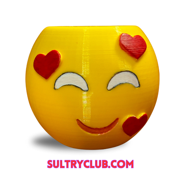 Emoji Wax Melts With 3D Printed Jar
