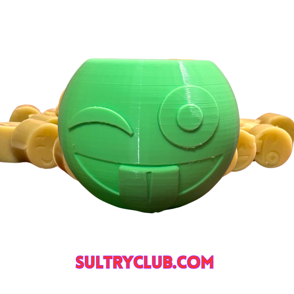 Emoji Wax Melts With 3D Printed Jar