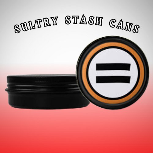 TRANS PRIDE Stash Tin - Round Storage Container (Several Styles)