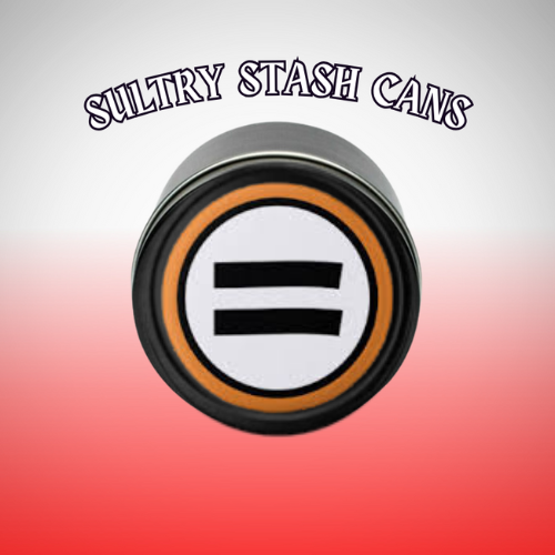 TRANS PRIDE Stash Tin - Round Storage Container (Several Styles)