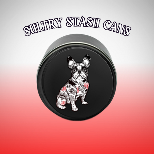 DOG LOVE Stash Tin - Round Storage Container