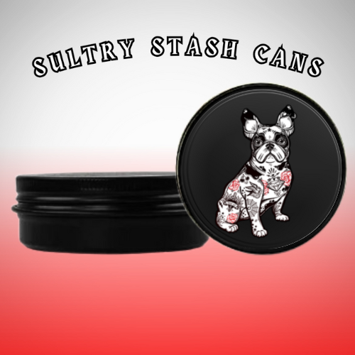 DOG LOVE Stash Tin - Round Storage Container