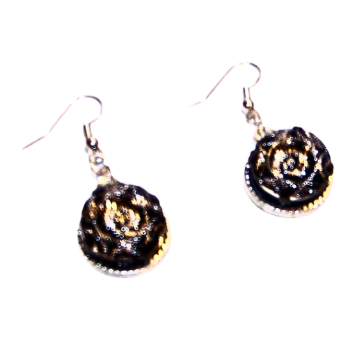 FACETED CRYSTAL EARRINGS